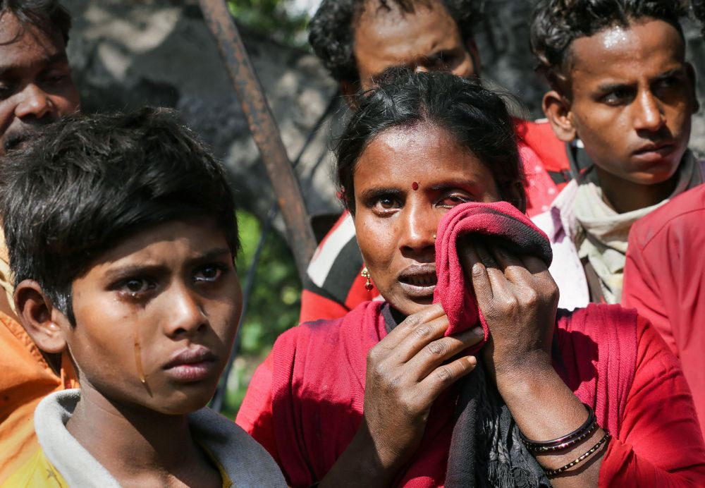 Panic-stricken Bihari workers in Tamil Nadu